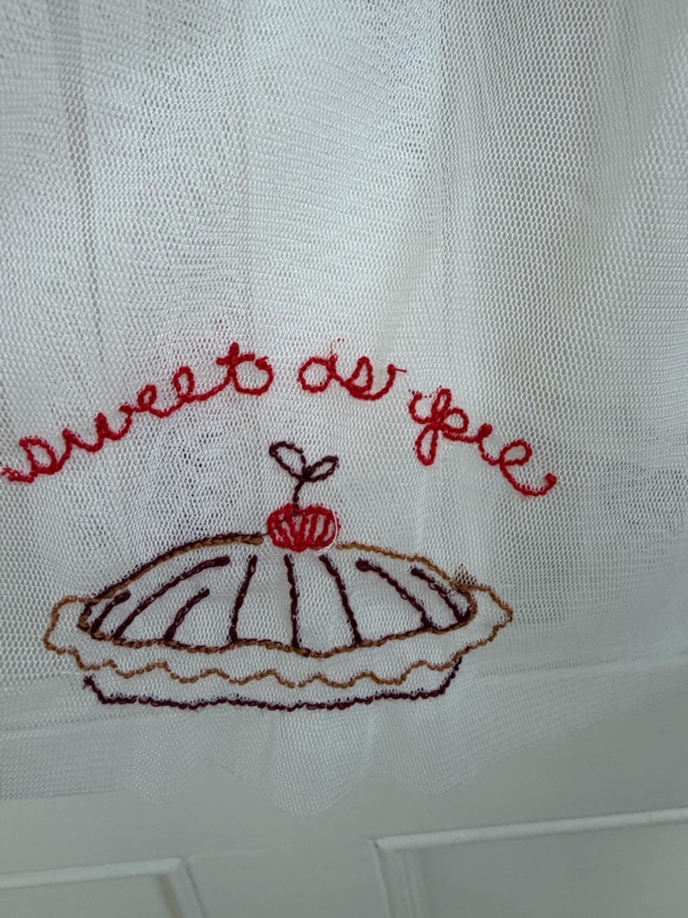 NWT XS free people sketchbook skirt White Tulle Pink red Hearts love embroidered - Picture 8 of 17